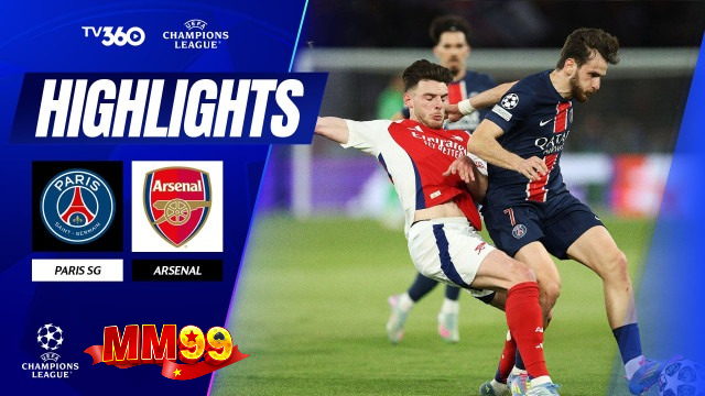 [Highlight] PSG vs Arsenal – UEFA Champions League 2024/25